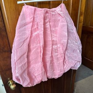 Zara Pink A-Line Skirt